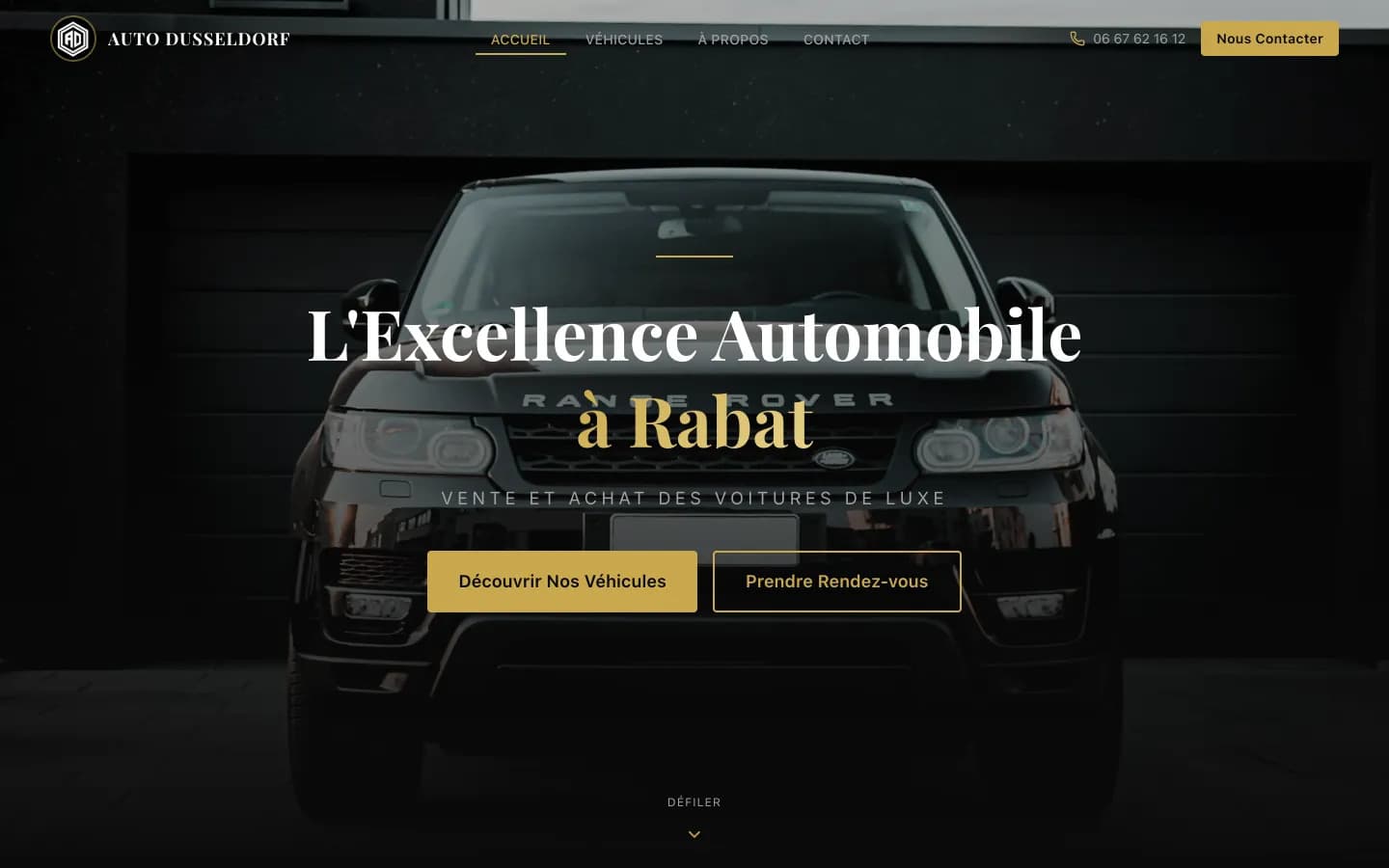 Auto Dusseldorf website